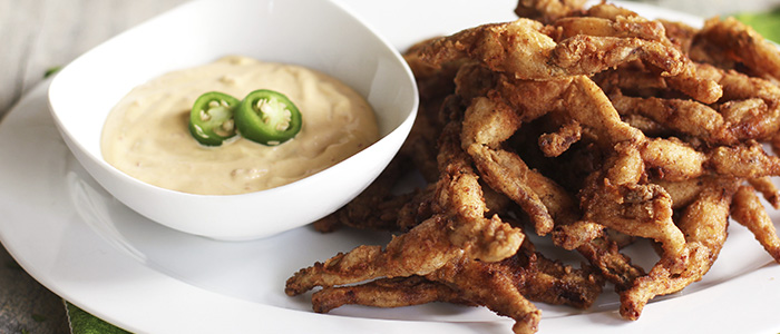 Лягушачьи лапки в соусе Лягушачьи лапки в соусе Бешамель