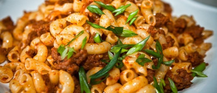 Макароны по-флотски с фаршем и сыром Сырные макароны по-флотски с фаршем