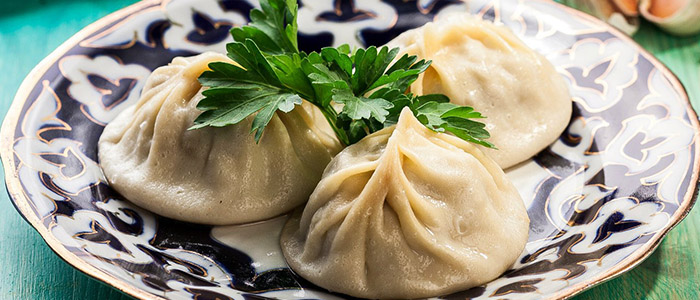 Манты с тыквой по-узбекски Манты с тыквой и луком