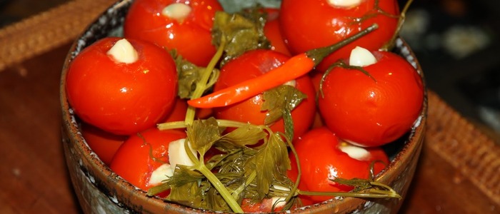 маринованные помидоры на зиму