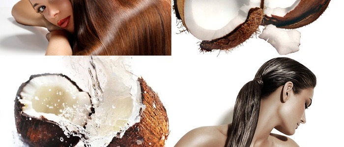 кокосовое масло для волос маска с кокосовым маслом для волос
