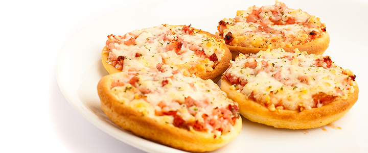 Мини-пицца Мини-пицца бутерброды