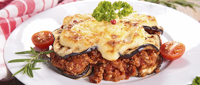 Мусака с баклажанами Мусака