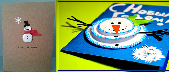 Оригинальная открытка на Новый год своими руками Объемная открытка на Новый год своими руками