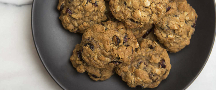 Простое овсяное печенье Овсяное печенье с фундуком