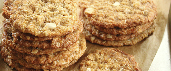 Простое овсяное печенье Овсяное печенье