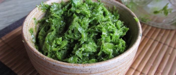 паста из чесночных стрелок на зиму