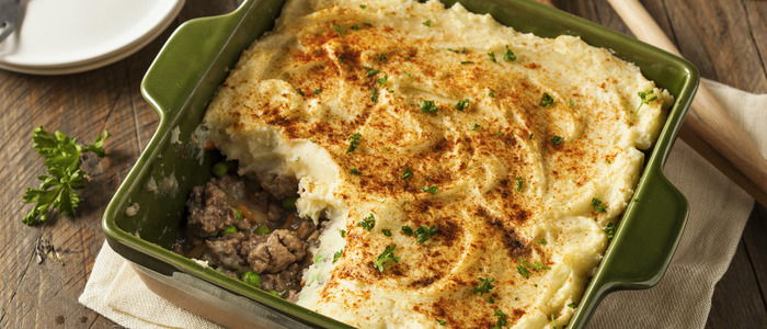 классический пастуший пирог