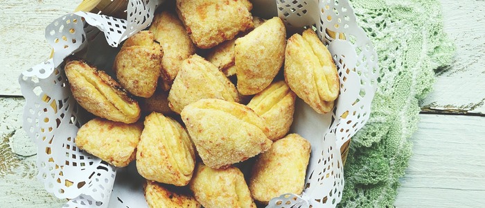 творожное печенье Гусиные лапки