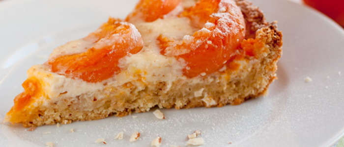 дрожжевой пирог с абрикосами