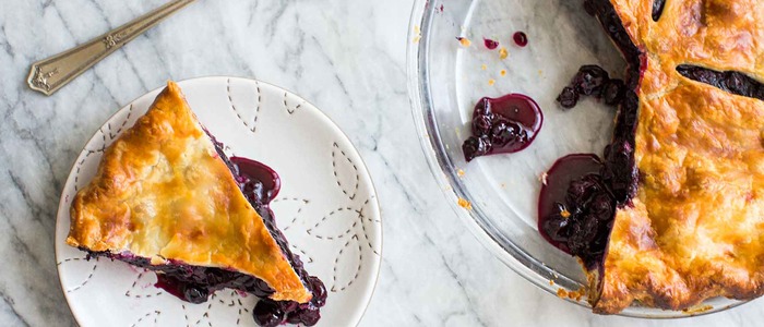 пирог с черникой в духовке