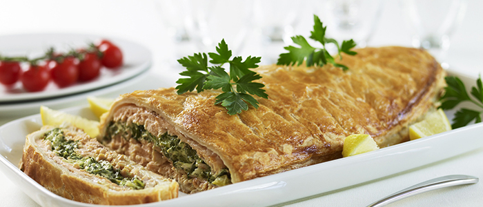 Пирог с рыбой Пирог с рыбой и картофелем