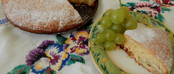 пирог с виноградом пирог с виноградом в духовке