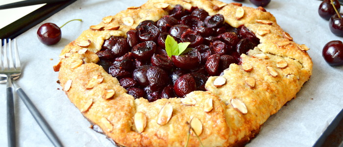 пирог с вишней в духовке