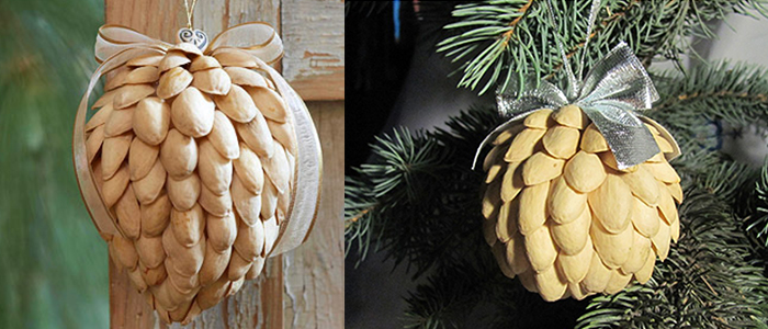 Поделки из фисташек Легкие поделки из фисташек