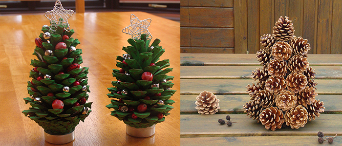 Поделка из шишек своими руками Елочка из шишек своими руками