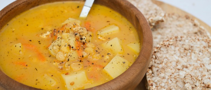 постный гороховый суп в мультиварке