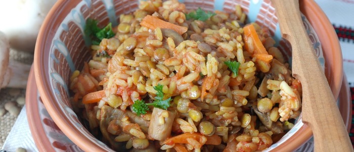 постный плов постный плов с овощами