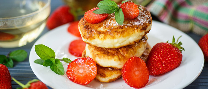 Пышные сырники из творога Пышные сырники