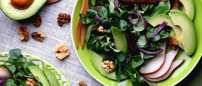 овощной салат на завтрак