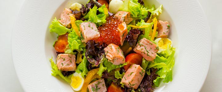 Салат Нептун с икрой Салат Нептун