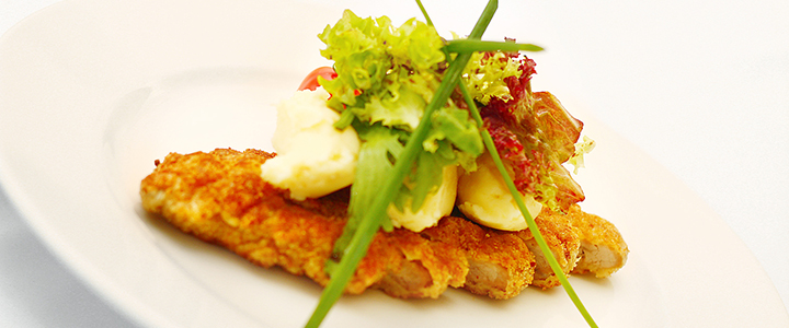 Шницель из свинины Рубленый шницель из свинины