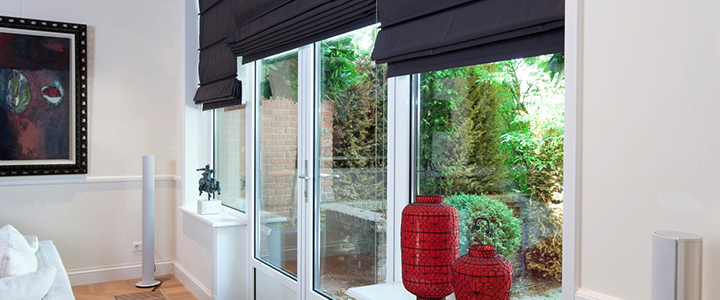 Шторы для лоджии Римские шторы для лоджии