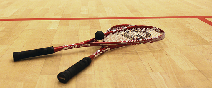 Что нужно для сквоша Ракетка для сквоша