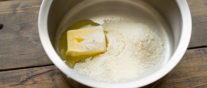 соус Бешамель на сковороде