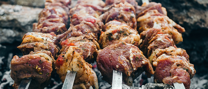 Шашлык с уксусом и луком как в СССР