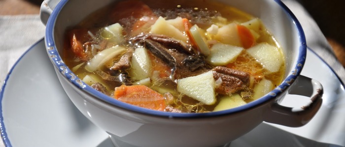 грибной суп из подберезовиков