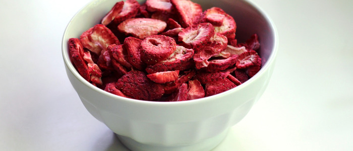 как высушить клубнику