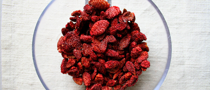 сушеная клубника в домашних условиях