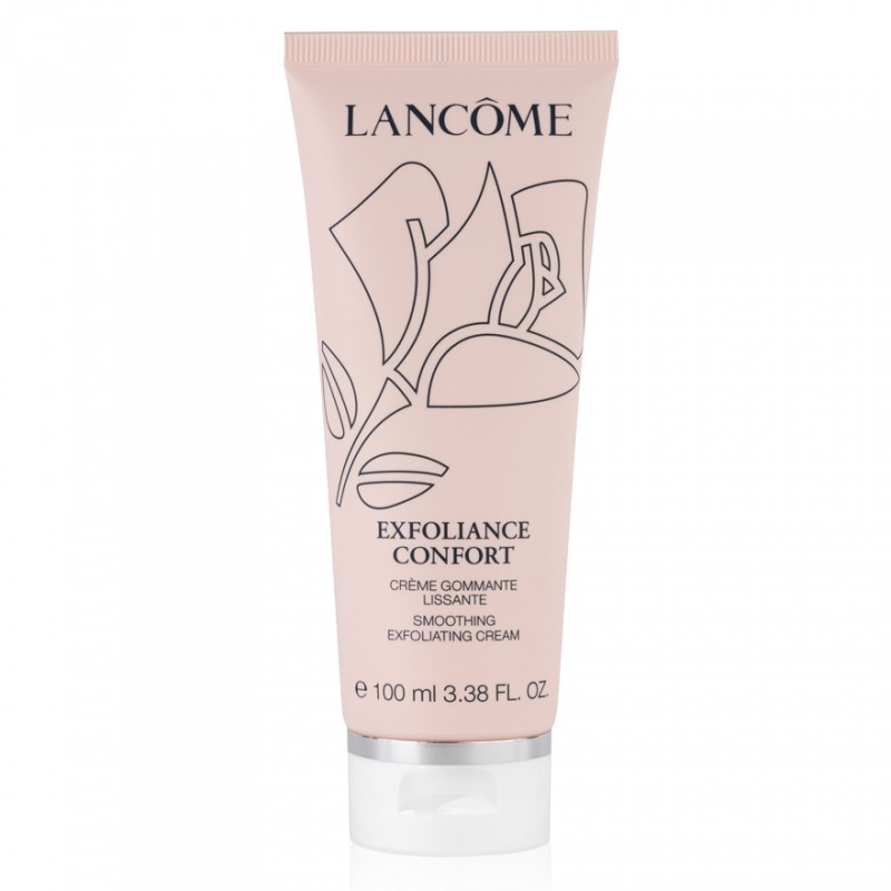 Скраб для сухой чувствительной кожи лица Отшелушивающий крем Exfoliance confort от Lancome