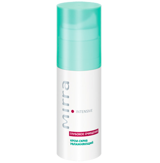Скраб для сухой кожи лица Крем-скраб увлажняющий от Mirra
