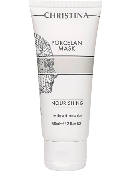 Маска для сухой кожи лица Маска Nourishing Porcelan Mask от израильской фирмы Christina