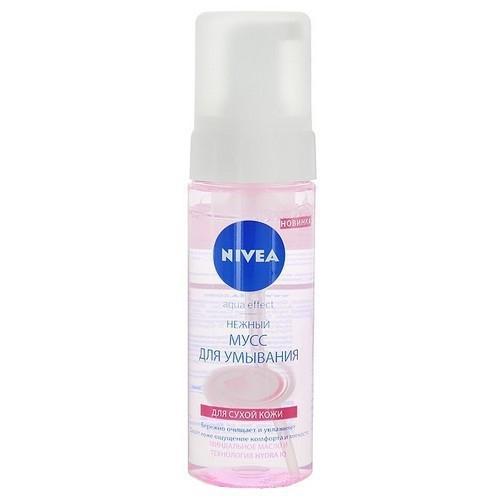 Очищение сухой кожи лица Мусс для умывания Nivea