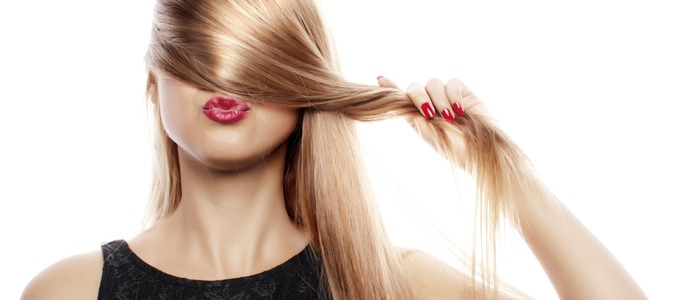 сделать волосы блестящими в домашних условиях