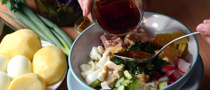 окрошка на квасе вкусная окрошка на квасе