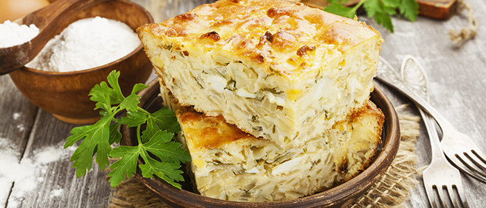Песочный пирог с луком Пирог с луком